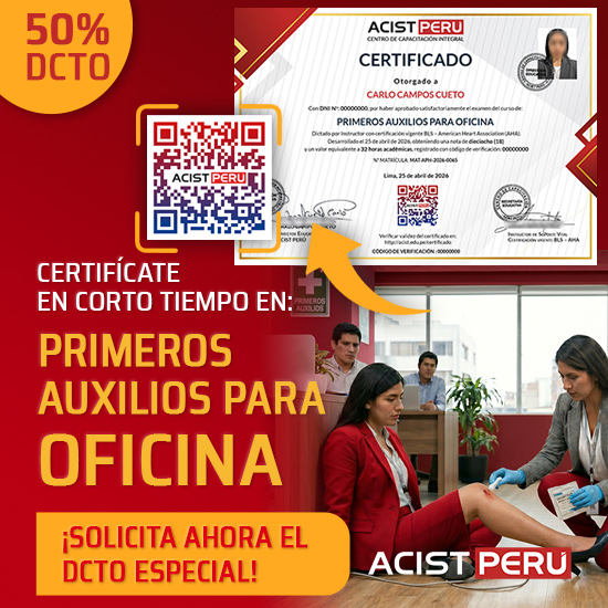 Curso de primeros auxilios para oficina